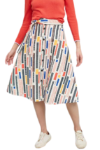 Anthropologie Hutch A-Line 50’s Look Colorful RETRO Women&#39;s Skirt -8 NWOT - $68.85