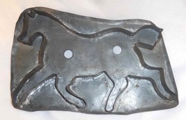 Old Tin Pennsylvania Very Large Flat-Back Cookie Cutter Galloping Horse ... - $220.00