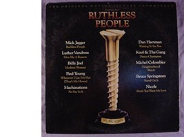 Ruthless People: The Original Motion Picture [Vinyl] Mick Jagger; Luther Vandros - £7.81 GBP