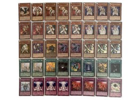 YUGIOH Lightsworn Deck with Sleeves Complete 40 - Cards - $33.61