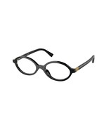 Miu Miu Eyeglasses MU01XV 1AB-1O1 50mm Black / Demo Lens - $5,230.01 MXN