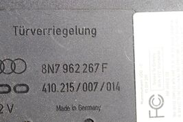 AUDI TT CCM CCRM BCM Comfort Body Control Module 8N7962267F 8N7-962-267-F image 2