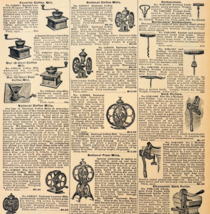 1901 National Coffee Mills Reproduction  Advertisement Sears Grinders DW... - $19.99