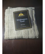 Chef&#39;s Essentials Windowpane Towel 100% Cotton - £12.31 GBP