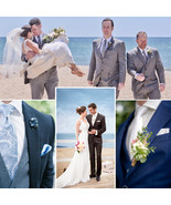 Wedding Party Suits Tuxedo Group DEAL Groom Groomsmen Custom Made Bespok... - €127,61 EUR+