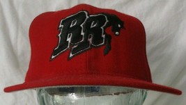 Texas Rough RiderBaseball Fitted Red Hat/ Cap 7 55.8 cm New Era  - £9.49 GBP