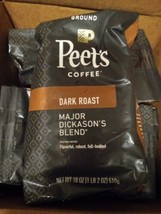 5 Bags Dark Roast Ground Coffee - Major Dickason&#39;s 18 Oz Bag (KF2) - $93.15