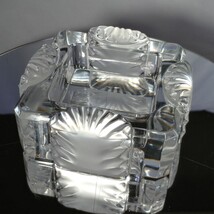 Lalique Ashtray Candy Dish Art Deco Corfou Pattern Crystal Vintage Rene Lalique image 5