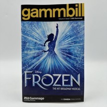 Disney Frozen Gammbill Gammage ASU Broadway Tempe 2023 Playbill Caroline... - $8.00