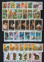 ZAYIX Mongolia Collection of Used Sets &amp; Singles Horses Art Space 101623S72 - £7.95 GBP