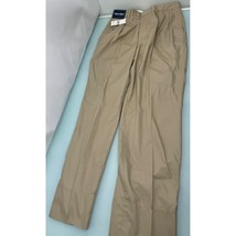 Polo Golf Ralph Lauren Unhemmed Pants Size 33 Chino Khaki Pleated High W... - £38.26 GBP