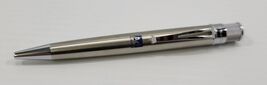 *B14) Retro 1951 by Tornado Thick Silver Ball Point Pen Ad Council - $49.49