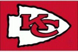 zs Kansas City Chiefs NFL Football Logo Poster Art Decor 12x8in Metal Si... - $24.74