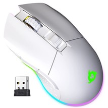 KLIM Blaze Rechargeable Wireless Gaming Mouse RGB - New 2022 - High-Precision Se - £43.44 GBP