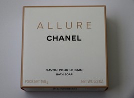 CHANEL Allure Perfumed Bath Bar Soap 5.3 oz 150 g Boxed Original Sealed Rare New - £120.26 GBP