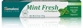 Himalaya Mint Fresh Gel Toothpaste Fluoride Free to Reduce Plaque Bright... - $6.89