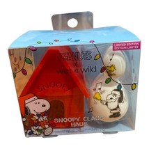 Peanuts Wet n Wild Limited Edition Makeup Snoopy Claus Haus Sponge &amp; Cas... - $18.00