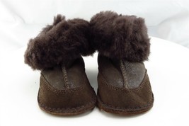UGG Toddler Girls S Medium Brown Warm Leather - £17.45 GBP
