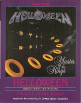 Helloween Master Of The Rings Band Score Japan Guitar - $170.00