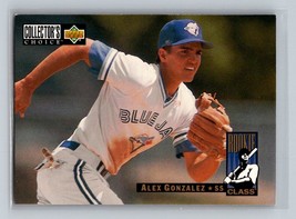 1994 Collector&#39;s Choice Alex Gonzalez #8 Toronto Blue Jays - £1.48 GBP