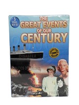 The Great Events Of Our Century 5 VHS Box Set Brand New Sealed - £20.18 GBP
