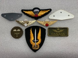 CANADA, CANDADIAN, PARA WINGS, SPECIAL SERVICE FORCE PATCH, AIRBORNE, GR... - £23.37 GBP