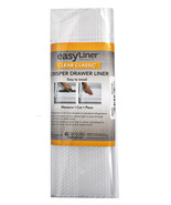 Duck Easy Liner Clear Classic Fridge Crisper Drawer Liner - $4.00 CAD