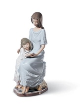 Lladro 01005457 Bedtime Story Mother Figurine New - $420.00