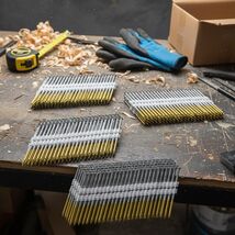 21° Plastic Collated Framing Nails, Hot-Dipped Galvanized, Full Round He... - $1,032.17 MXN