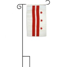 12X18 12&quot;X18&quot; State Of Washington Dc Sleeved Garden Stand Flag - £15.08 GBP