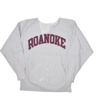 Roanoke Sweatshirt Size M Champion Reverse Weave College Distressed Heav... - $19.20