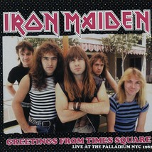 Iron Maiden – Greetings From Times Square [LP] Recorded live at New York... - $42.00