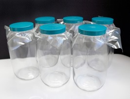 QORPAK Glass Bottle: 64 oz Labware Capacity - English, Unlined, 6 PK - £50.60 GBP