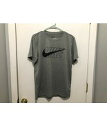 Nike Mens Dri-Fit Legend Short Sleeve Shirt Tee Size Medium Spell Out EUC - $12.86