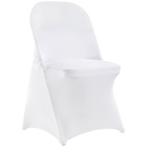 VEVOR White Stretch Spandex Chair Covers - 12 PCS, Folding Kitchen Chair... - €42,59 EUR