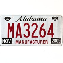 Untagged United States Alabama Heart of Dixie Manufacturer License Plate MA3264 - £13.13 GBP