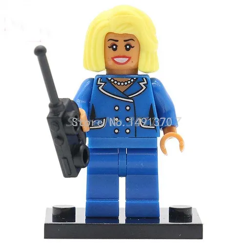 BNS Building Block Mayor McCaskill Batman Movie Minifigure US To - £5.22 GBP