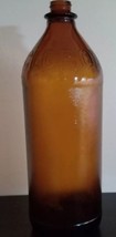 Vintage Amber/Brown Clorox Glass ~ 32 oz/Quart ~ Embossed Bottle ~Collectible ~4 - £20.92 GBP