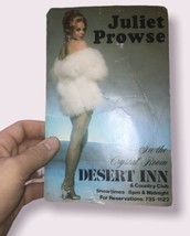 Vintage Juliet Prowse Desert Inn Las Vegas Postcard “In The Crystal Room” - £7.37 GBP