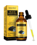 Black Seed Oil Organic Cold Pressed, 100% Pure and Natural Liquid, Enric... - $13.99