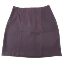 City Triangles Junior Women&#39;s size 3 Stretch Mini Skirt Burgundy - £17.76 GBP