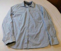 Tommy Hilfiger Womens long sleeve button up shirt S Classic Fit EUC pre owned - £16.45 GBP