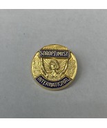 Soroptimist International Director Gold Tone Lapel Pin C M &amp; D - $423.28 MXN