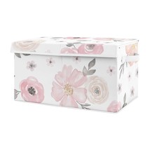 Sweet Jojo Designs Pink and Grey Rose Flower Girl Baby Nursery or Kids Room Smal - £59.14 GBP