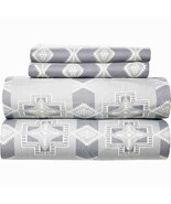 Pendleton Conejos Aztec Grey Hues Temperature Regulated Cooling Sheet Se... - $62.99+