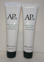 Two pack: Nu Skin Nuskin AP 24 Anti-Plaque Fluoride Toothpaste 170g 6oz x2 - £25.52 GBP