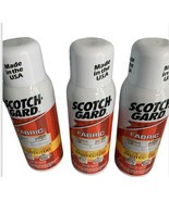 Discontinued 3 Scotchgard Fabric Protector 10-oz Rare Scotchguard (30 oz... - £77.62 GBP