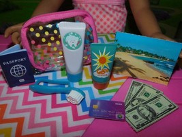 Our Generation Bon Voyage Traveling Accessories Lot B fits American Girl... - $8.90