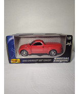 New 2000 Red Chevy SSR Concept Special Edition Diecast Model Truck Maist... - $49.49