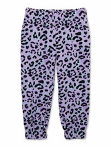 365 Kids from Garanimals Girls Fleece Print Jogger Pants Size 4 Animal P... - $12.86